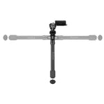 EQ-Precision 2 A - Zweibein aus Aluminium mit fester Picatinny-Schiene und Kugelkopf - Traglast 12 kg