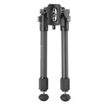 EQ-Precision 2QS C - Zweibein aus Carbon mit abnehmbarer Picatinny-Schiene und Kugelkopf - Traglast 12 kg