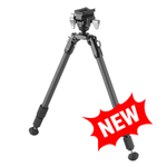EQ-Precision 3ARCA C - Carbon-Zielstock Zweibein - Traglast 12 kg