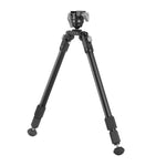 EQ-Precision 3QS A - Zweibein aus Aluminium mit abnehmbarer Picatinny-Schiene und Kugelkopf - Traglast 12 kg