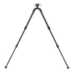 EQ-Precision 3QS A - Zweibein aus Aluminium mit abnehmbarer Picatinny-Schiene und Kugelkopf - Traglast 12 kg