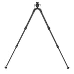 EQ-Precision 3QS A - Zweibein aus Aluminium mit abnehmbarer Picatinny-Schiene und Kugelkopf - Traglast 12 kg