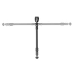 EQ-Precision 3QS A - Zweibein aus Aluminium mit abnehmbarer Picatinny-Schiene und Kugelkopf - Traglast 12 kg