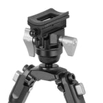 EQ-Precision 3QS C - Zweibein aus Carbon mit abnehmbarer Picatinny-Schiene und Kugelkopf - Traglast 12 kg (Kopie)