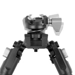 Equalizer 1QS A - Zweibein aus Aluminium mit abnehmbarer Picatinny-Schiene - Traglast 10 kg