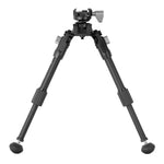 Equalizer 1QS A - Zweibein aus Aluminium mit abnehmbarer Picatinny-Schiene - Traglast 10 kg