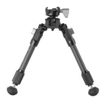 Equalizer 1QS C - Zweibein aus Carbon mit abnehmbarer Picatinny-Schiene - Traglast 10 kg