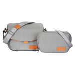 VEO City S36 - Schultertasche grau - 10 Liter + 1 Liter