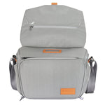 VEO City S36 - Schultertasche grau - 10 Liter + 1 Liter
