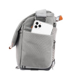 VEO City S36 - Schultertasche grau - 10 Liter + 1 Liter