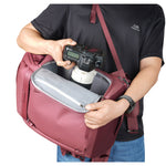 VEO METRO B25L MG - Kamerarucksack burgunder - 25 Liter