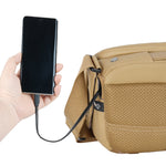 VEO METRO S4L BG - Schultertasche beige - 4 Liter