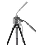 ALTA PRO 3VRL 303 AV18 - Videostativ aus Aluminium mit abnehmbarer Nivellierbasis - Traglast 15 kg