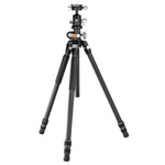 VEO 3+ 263CB 160S - Stativ aus Carbon mit Arca kompatiblem Doppelachsen-Kugelkopf und MACC – Traglast 15 kg