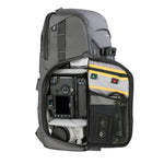 VEO ADAPTOR S46 BK RUCKSACK MIT USB-ANSCHLUSS - SEITLICHER ZUGANG - 18 Liter