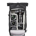 VEO SELECT Rolltop 39RBM - Kamerarucksack schwarz - 8 Liter
